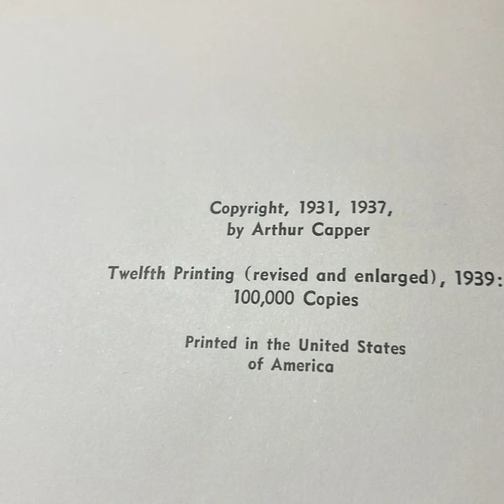 The Household Searchlight Recipe Book Embossed Hardcover 1939 Edition